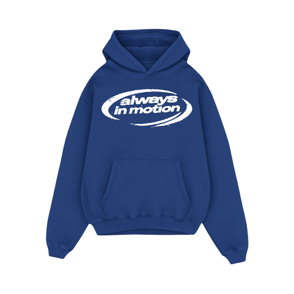 Off Supply Always In Motion Blue Hoodie