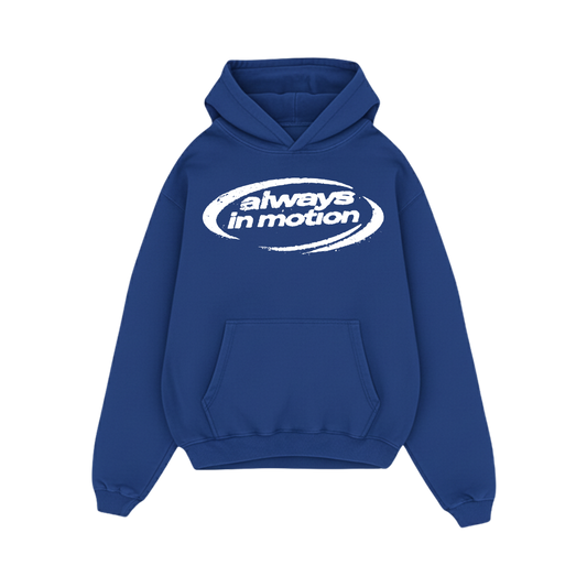 Off Supply Always In Motion Blue Hoodie