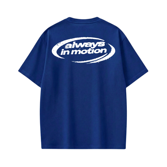 Off supply Always In Motion Blue T-shirt