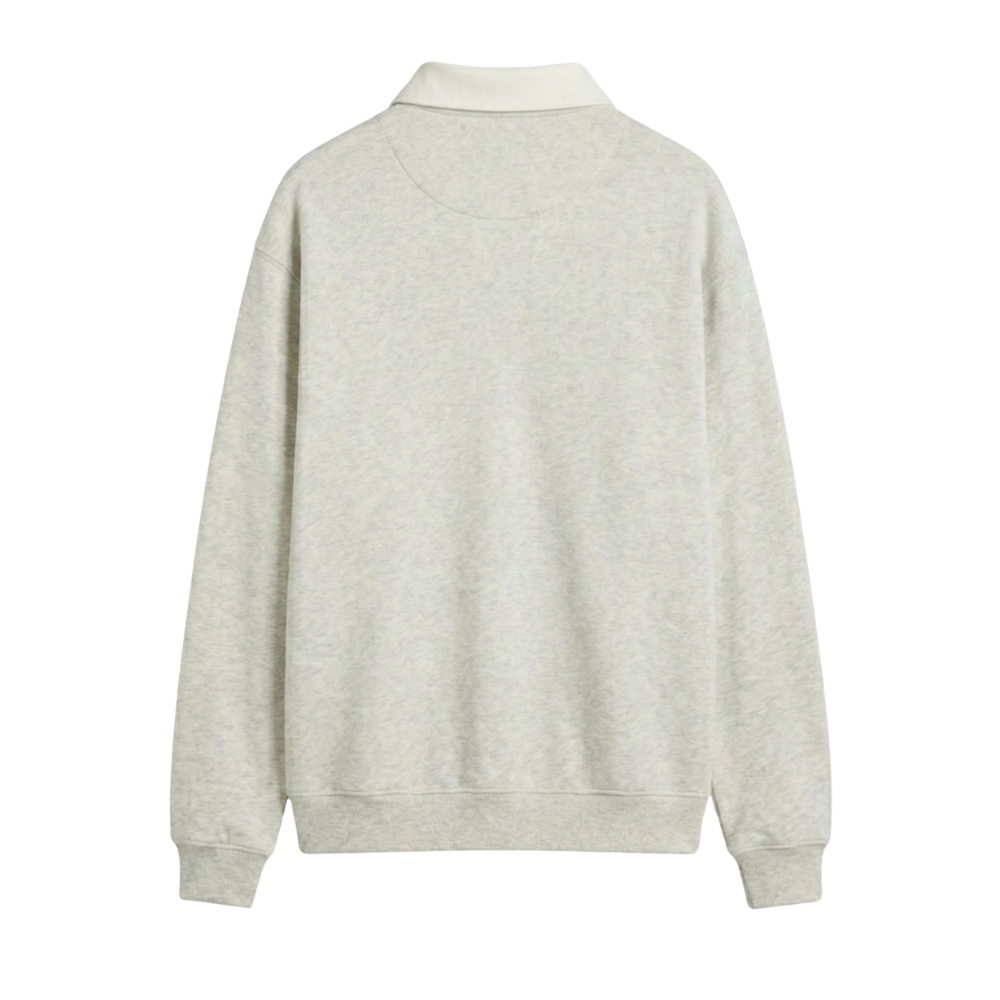 Off supply Badge Beige Polo Sweatshirt