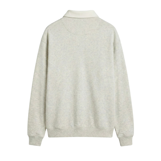 Off supply Badge Beige Polo Sweatshirt
