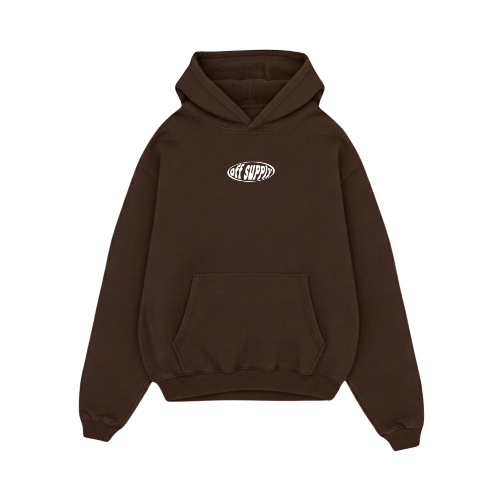 Off supply Bat soul Brown Hoodie