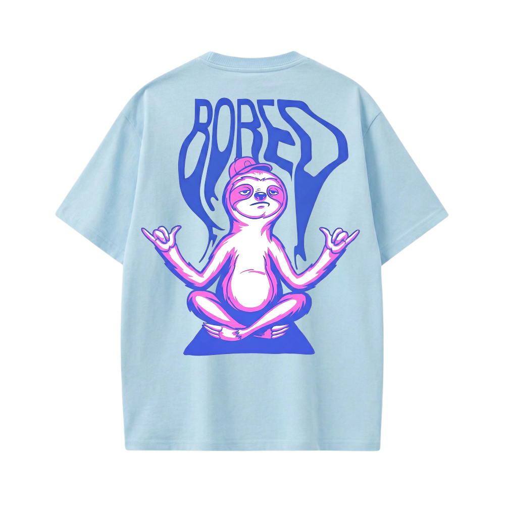 Off supply Bored light Blue T-shirt