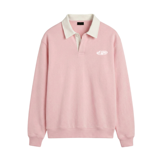 Off supply Classic Baby Pink Polo Sweatshirt