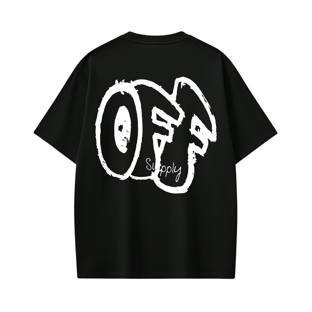 Off supply Club black T-shirt