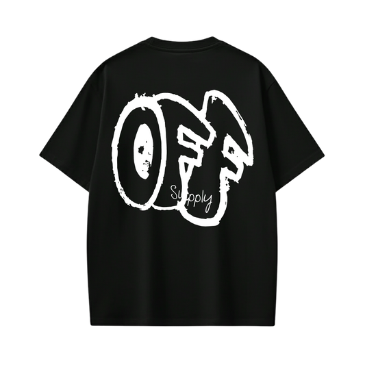 Off supply Club black T-shirt