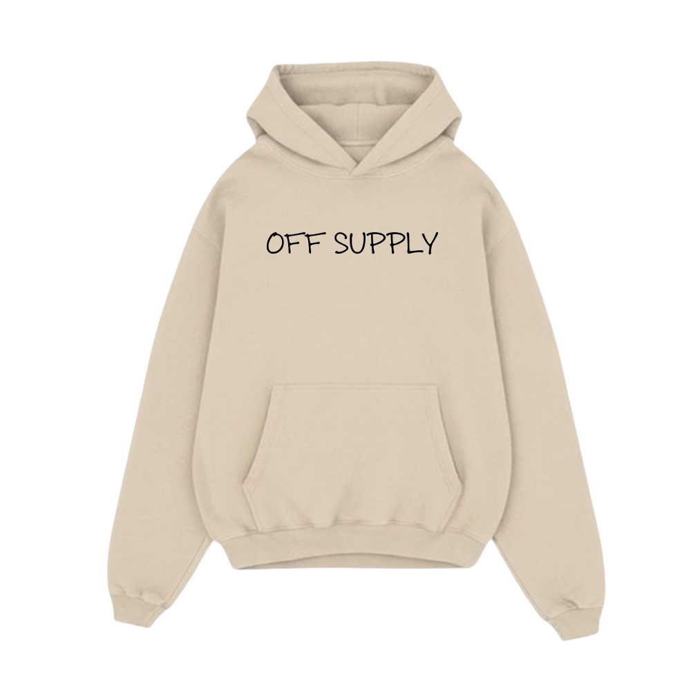 Off supply Core People Core Culture Beige Hoodie