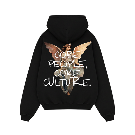 Off supply Core People Core Culture black hoodie