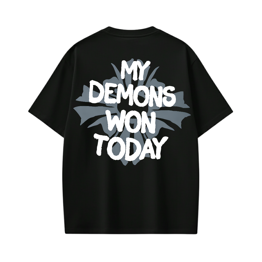 Off supply Demons Black T-shirt
