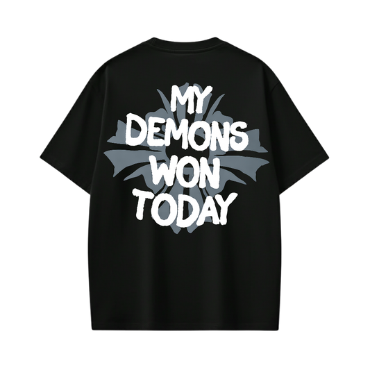 Off supply Demons Black T-shirt