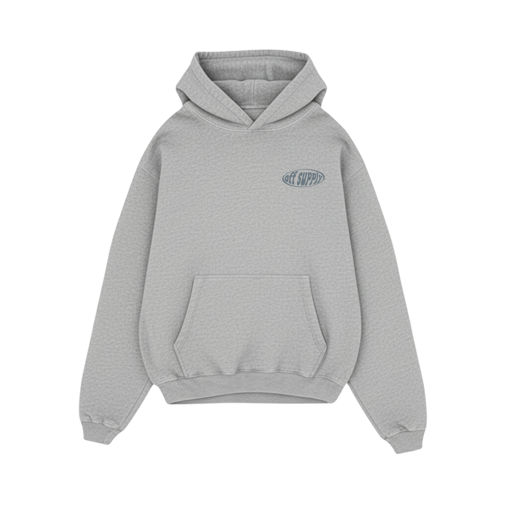 Off supply Demons Grey Hoodie