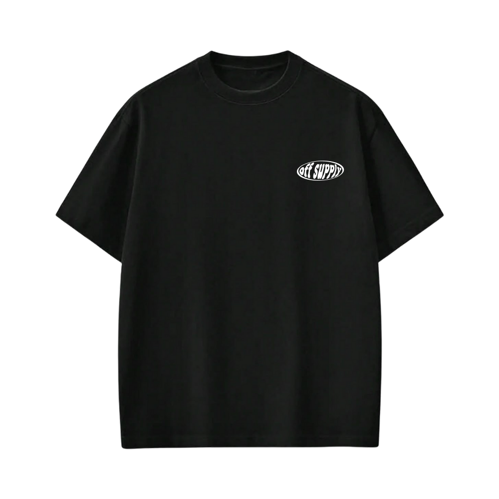 Off supply Escape From Reality black t-shirt