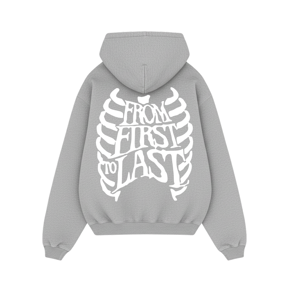 Off supply From First to last grey Hoodie
