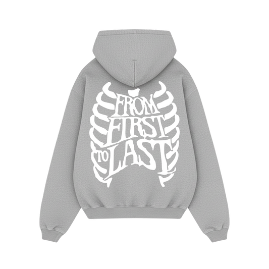 Off supply From First to last grey Hoodie