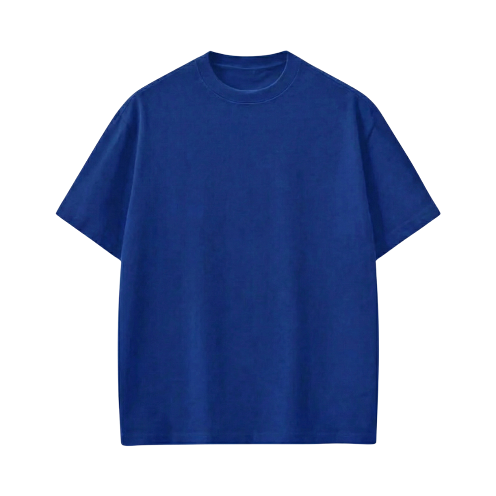 Off supply From another POV blue t-shirt