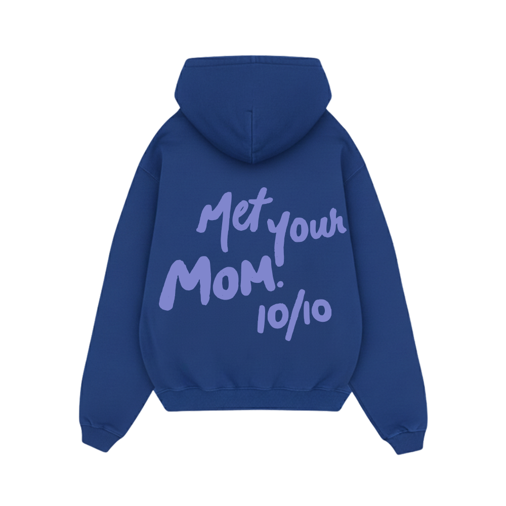 Off supply Met your Mom blue hoodie