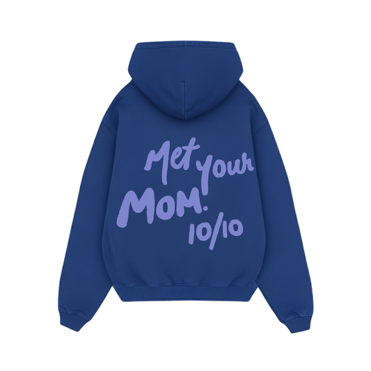 Off supply Met your Mom blue hoodie