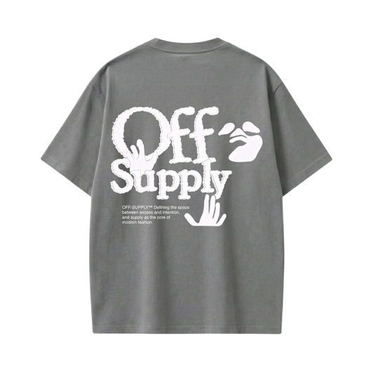 Off supply Modern Fashion grey t-shirt