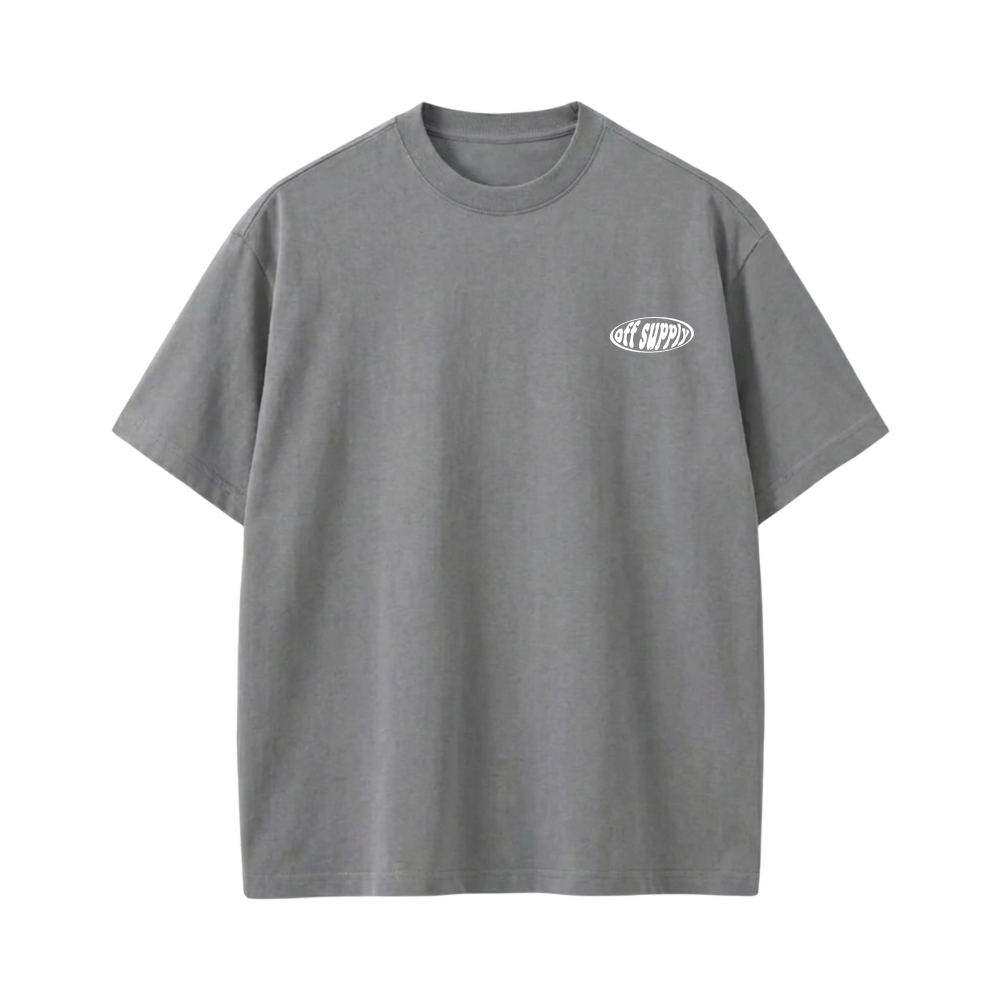 Off supply Modern Fashion grey t-shirt