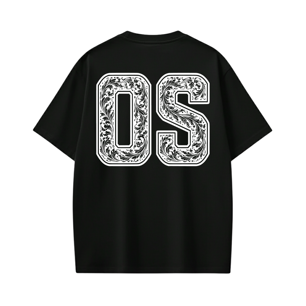 Off supply OS black T-shirt