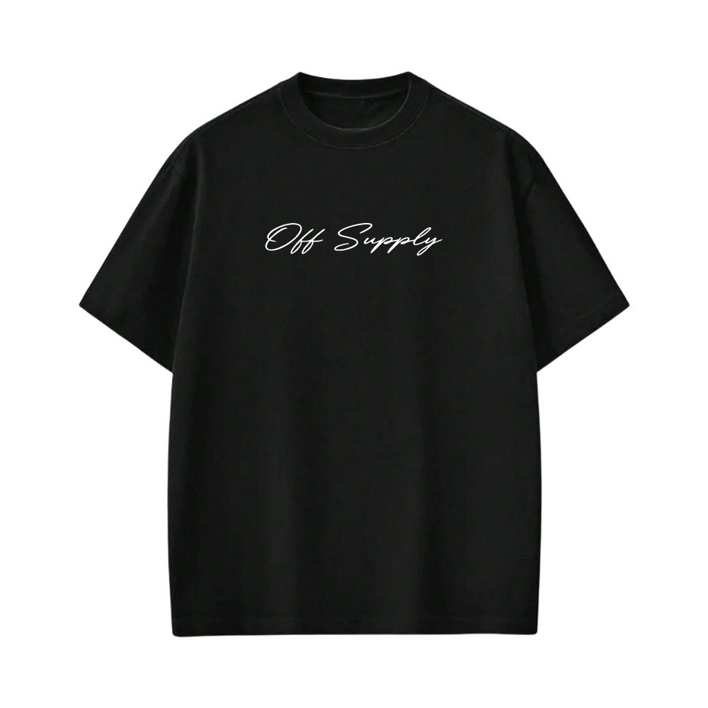 Off supply People of Culture Black t-shirt
