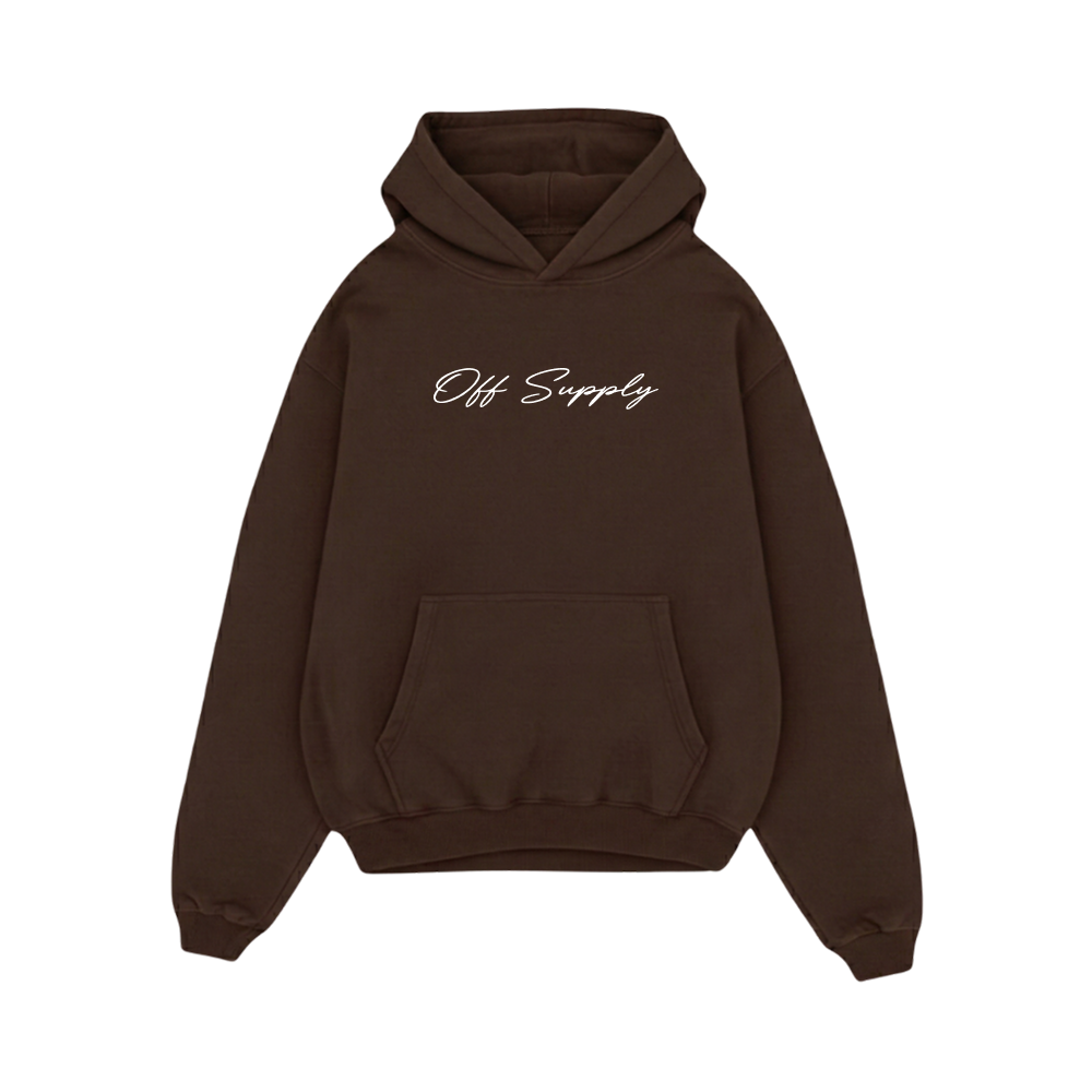 Off supply People of Culture brown hoodie