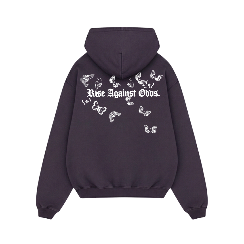 Off supply Rise Against Odd purple Hoodie