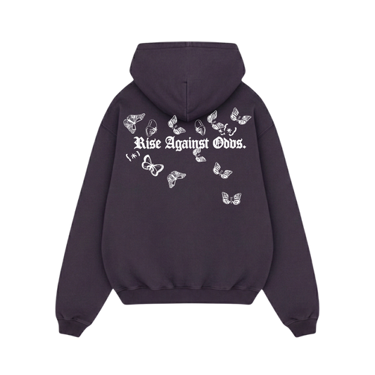 Off supply Rise Against Odd purple Hoodie
