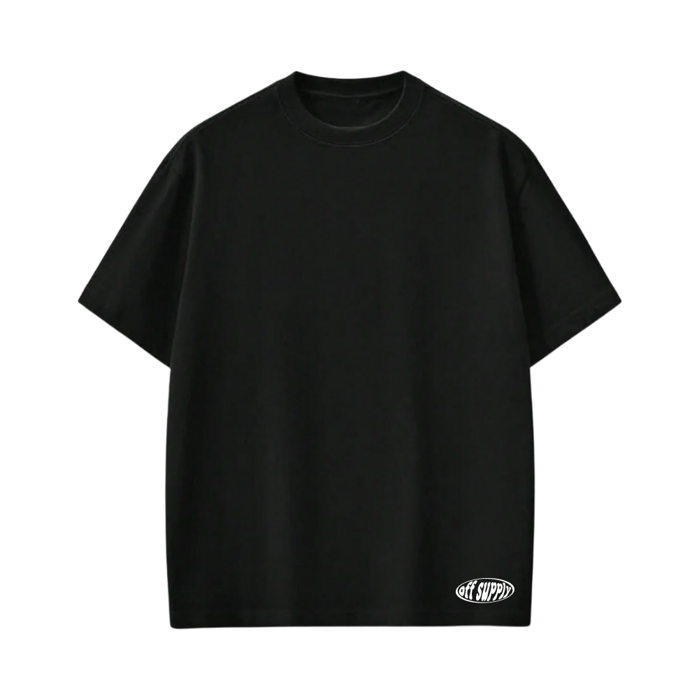 Off supply SOS Black T-shirt