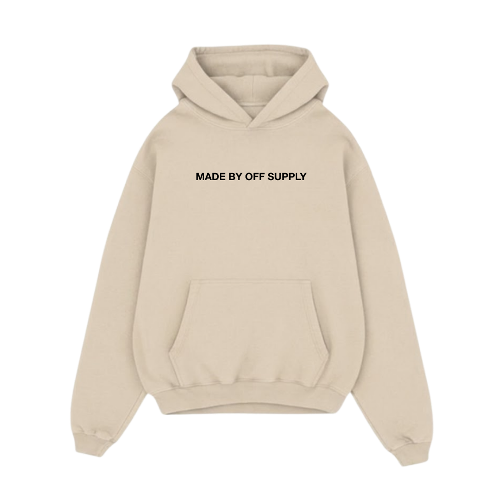 Off supply Tell her you love her beige Hoodie