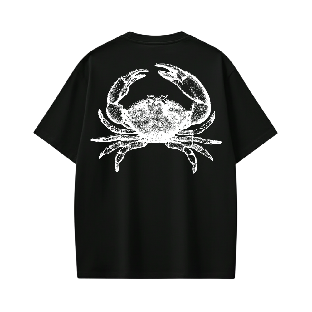 Off supply The crab black t-shirt