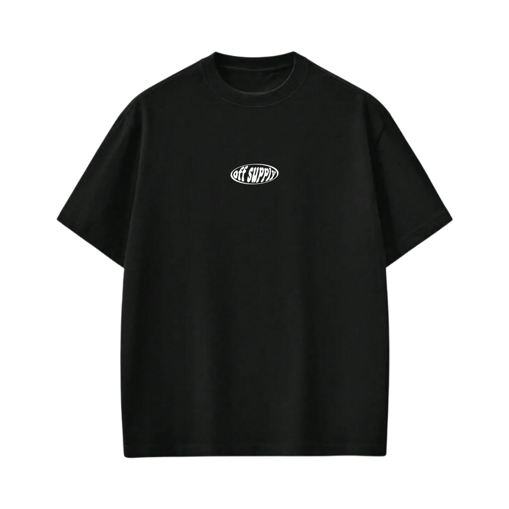 Off supply The crab black t-shirt