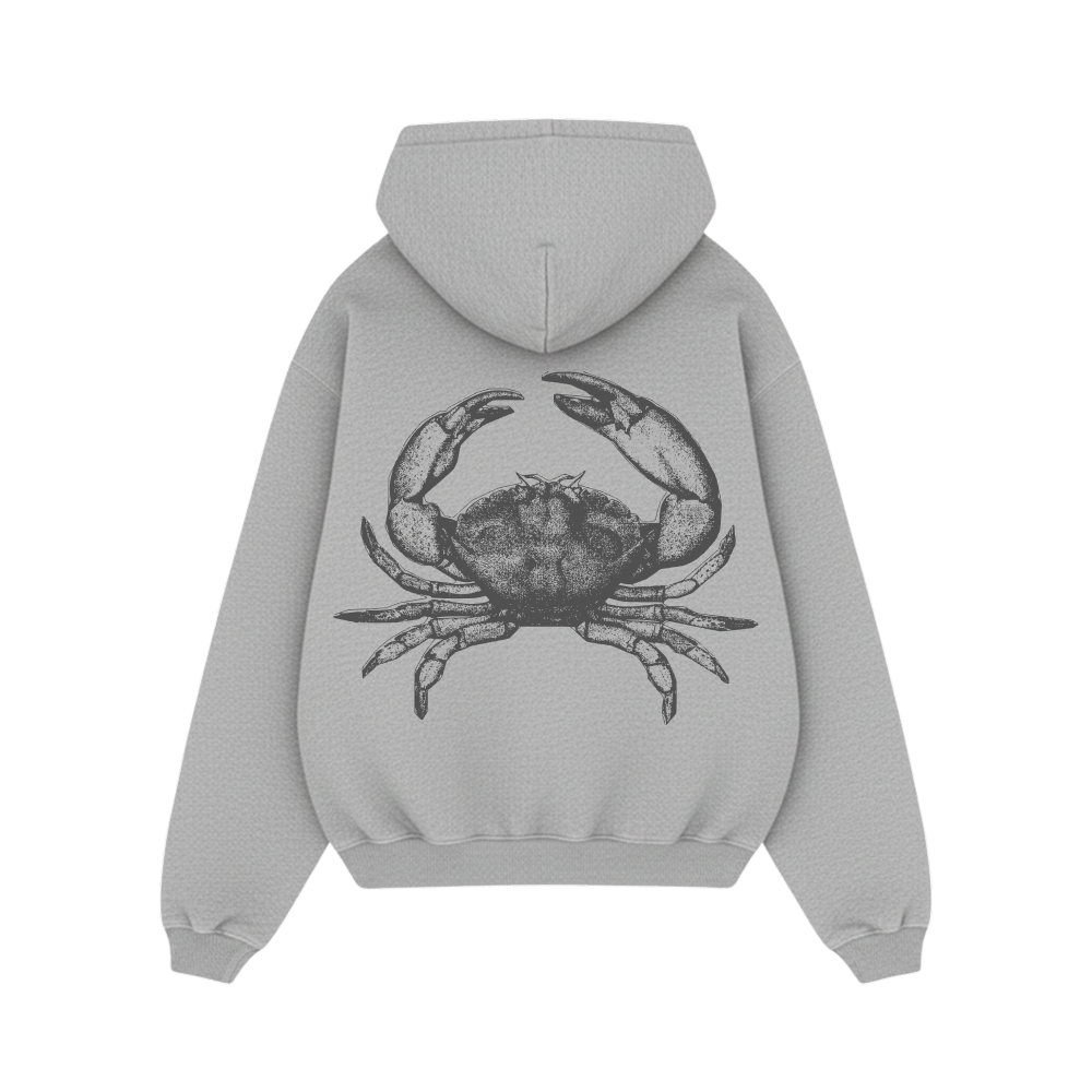 Off supply The crab grey Hoodie