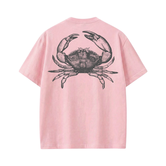 Off supply The crab pink t-shirt