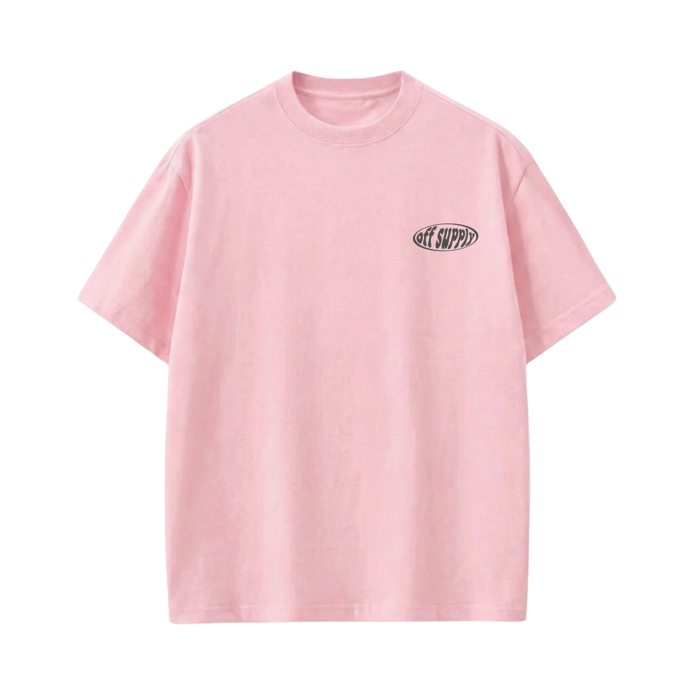 Off supply The crab pink t-shirt