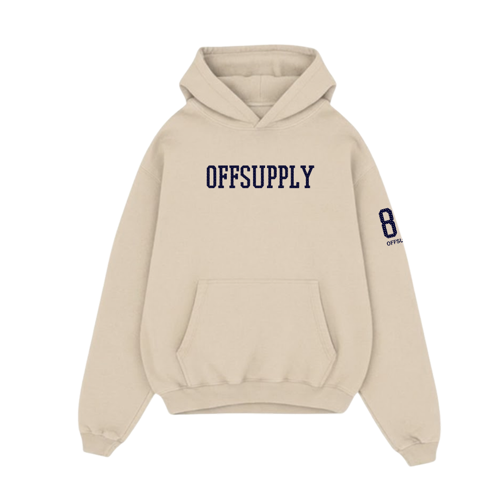 Off supply They come they go Beige Hoodie