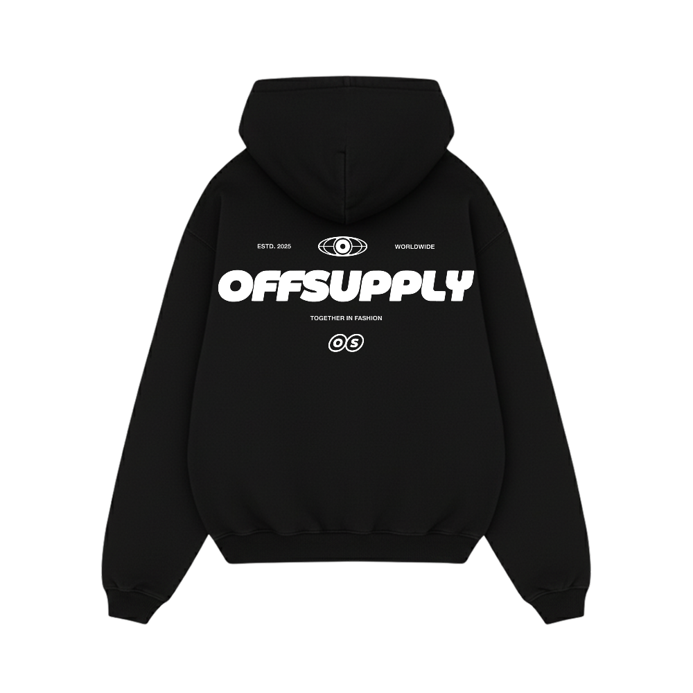 Off supply Together in Fashion black Hoodie