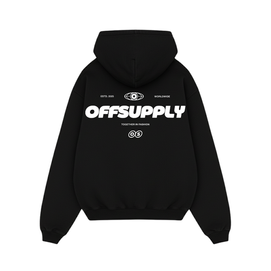 Off supply Together in Fashion black Hoodie