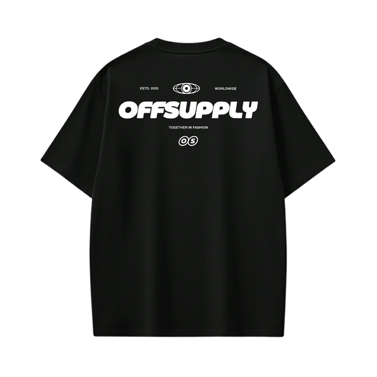 Off supply Together in Fashion black tshirt