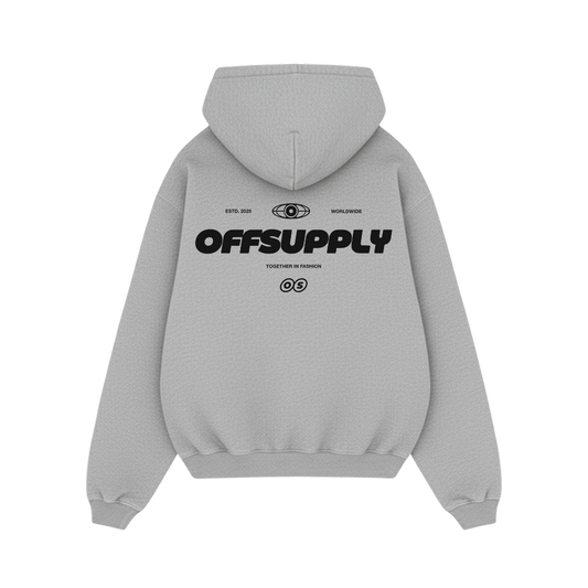 Off supply Together in Fashion grey hoodie