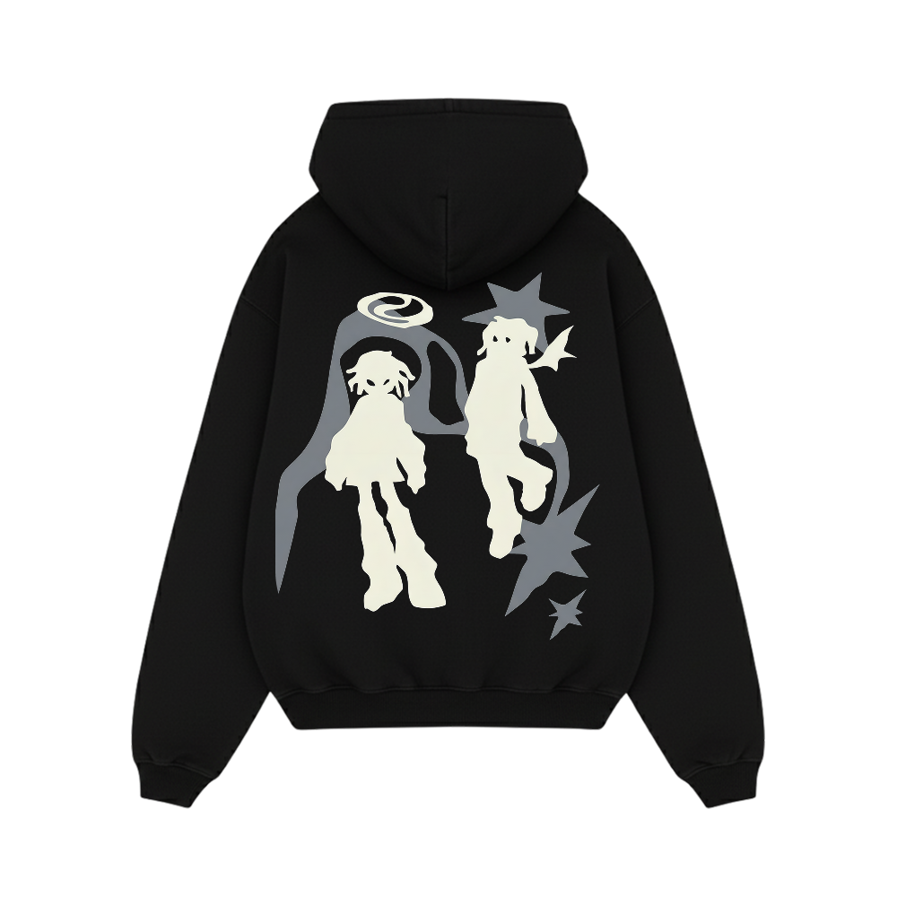 Off supply Two souls black hoodie