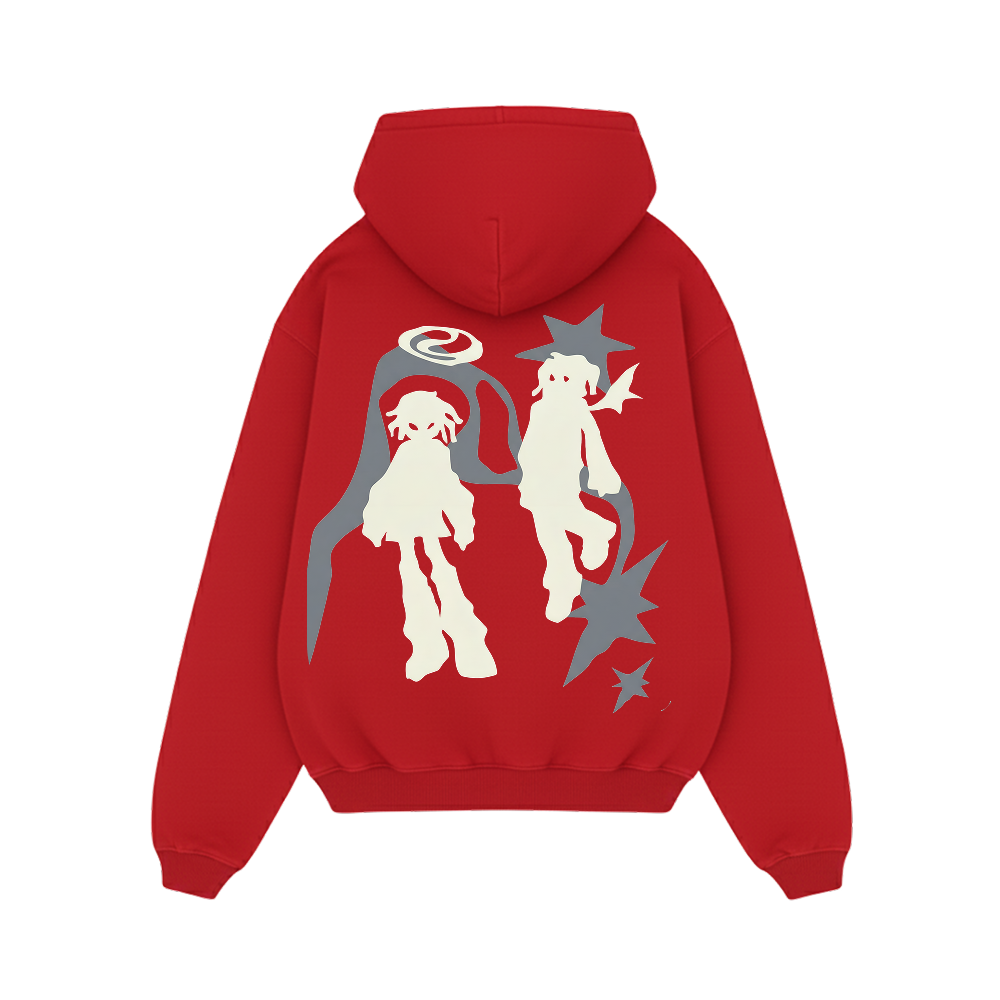 Off supply Two souls red hoodie