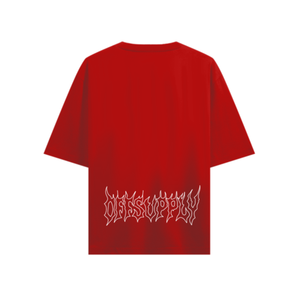 RED FLAME TSHIRT