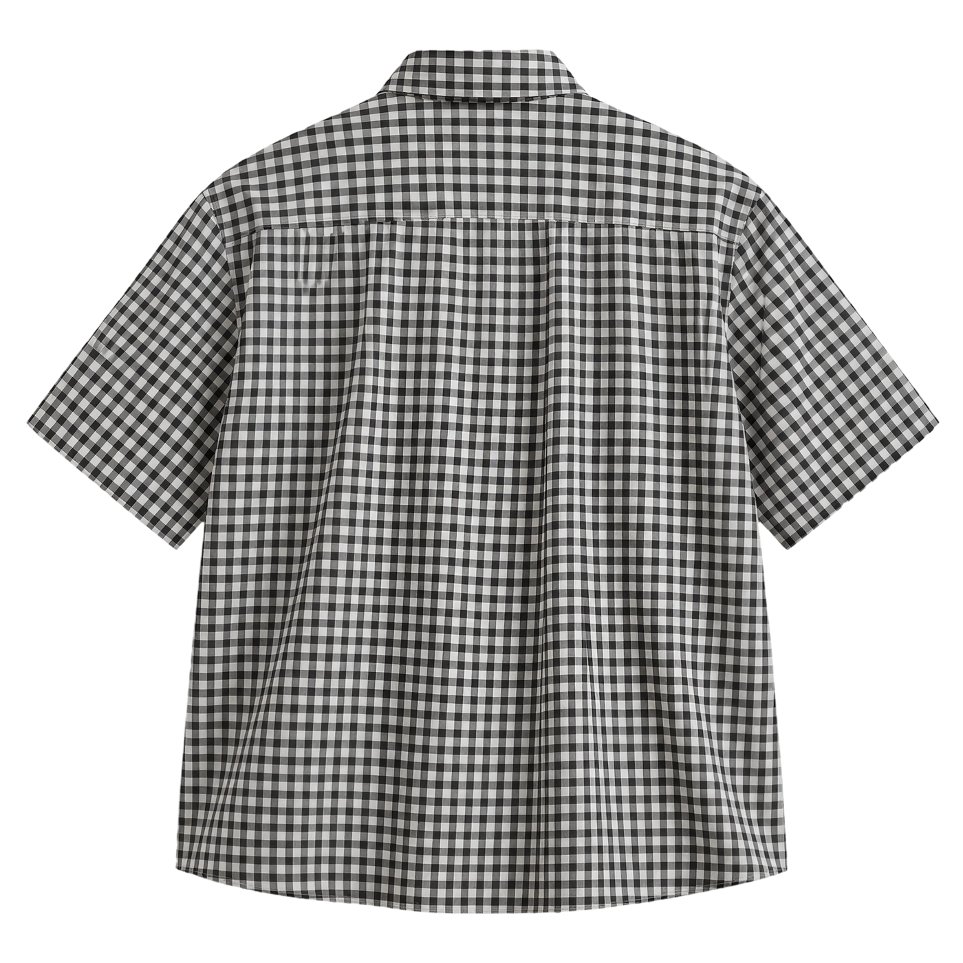 OFF SUPPLY HARMONY B/W CHECKS SHIRT