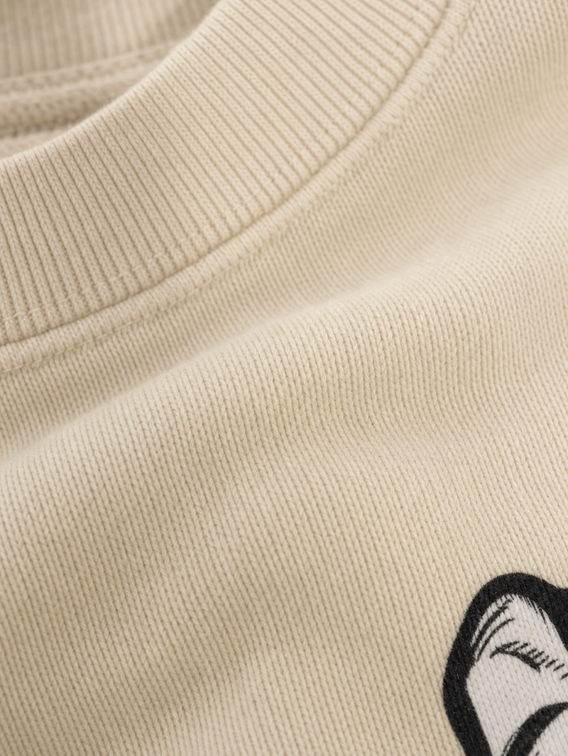 OFF SUPPLY BREAK THE RULE BEIGE TANK – close-up detail