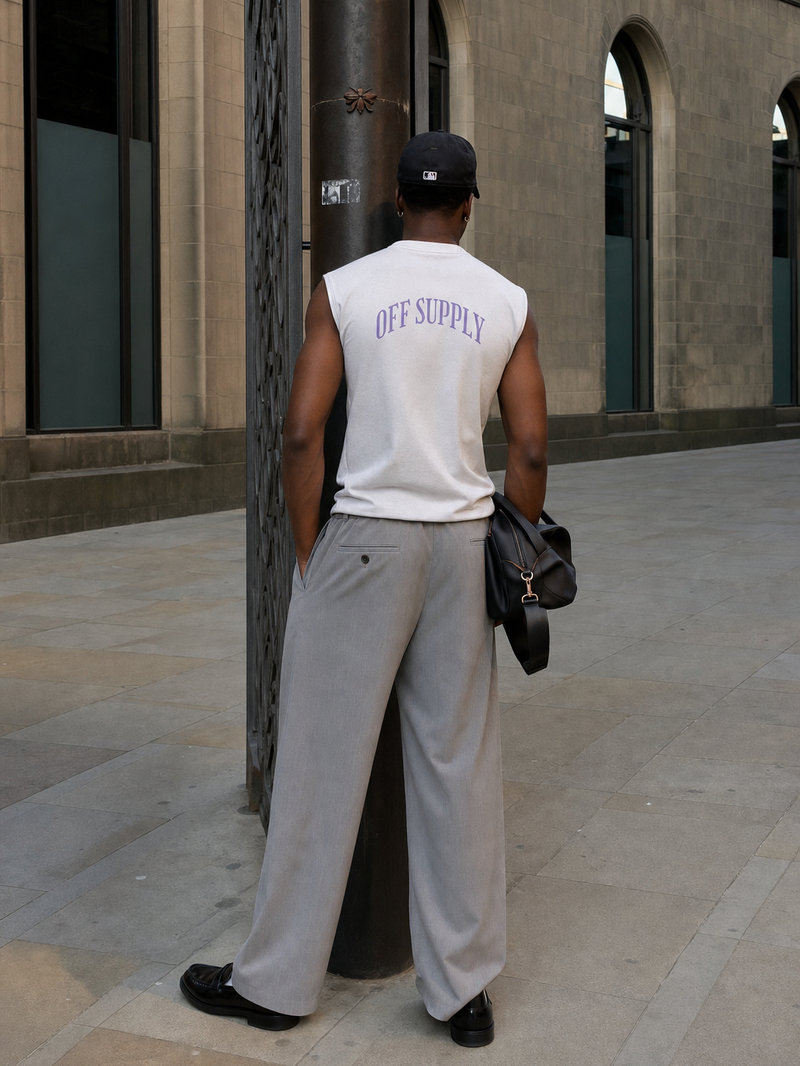 OFF SUPPLY INSOMNIA WHITE TANK – model back