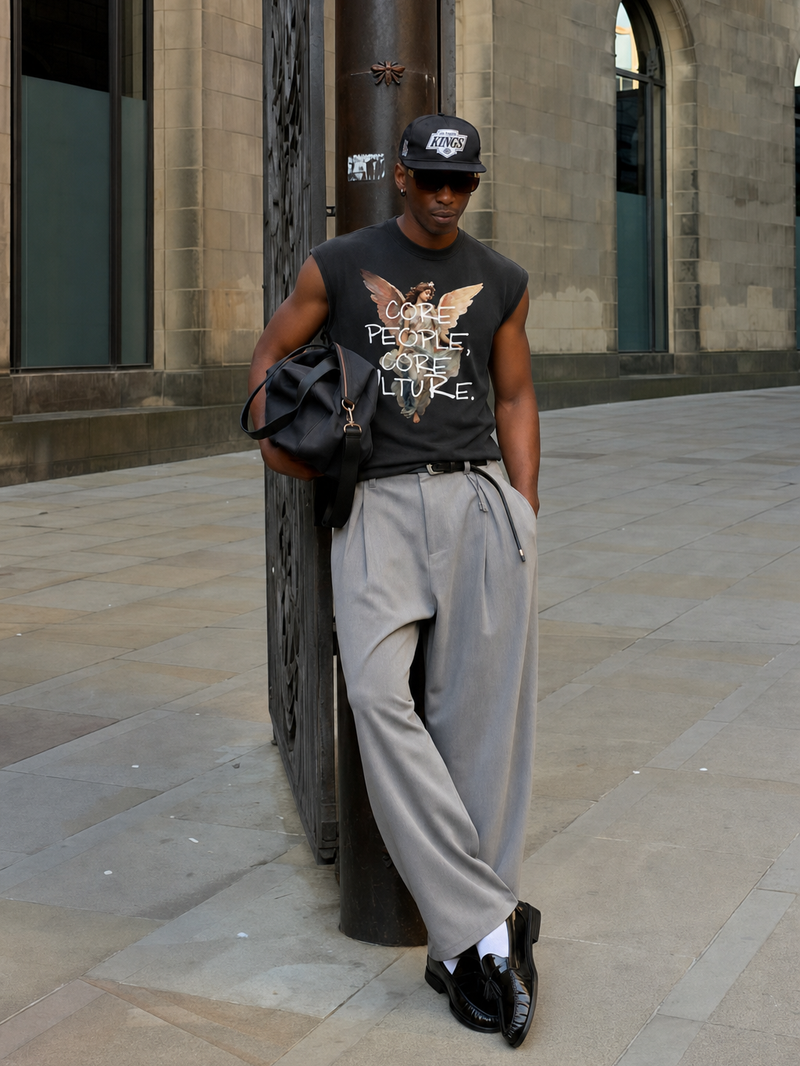 OFF SUPPLY CORE PEOPLE BLACK TANK – model front