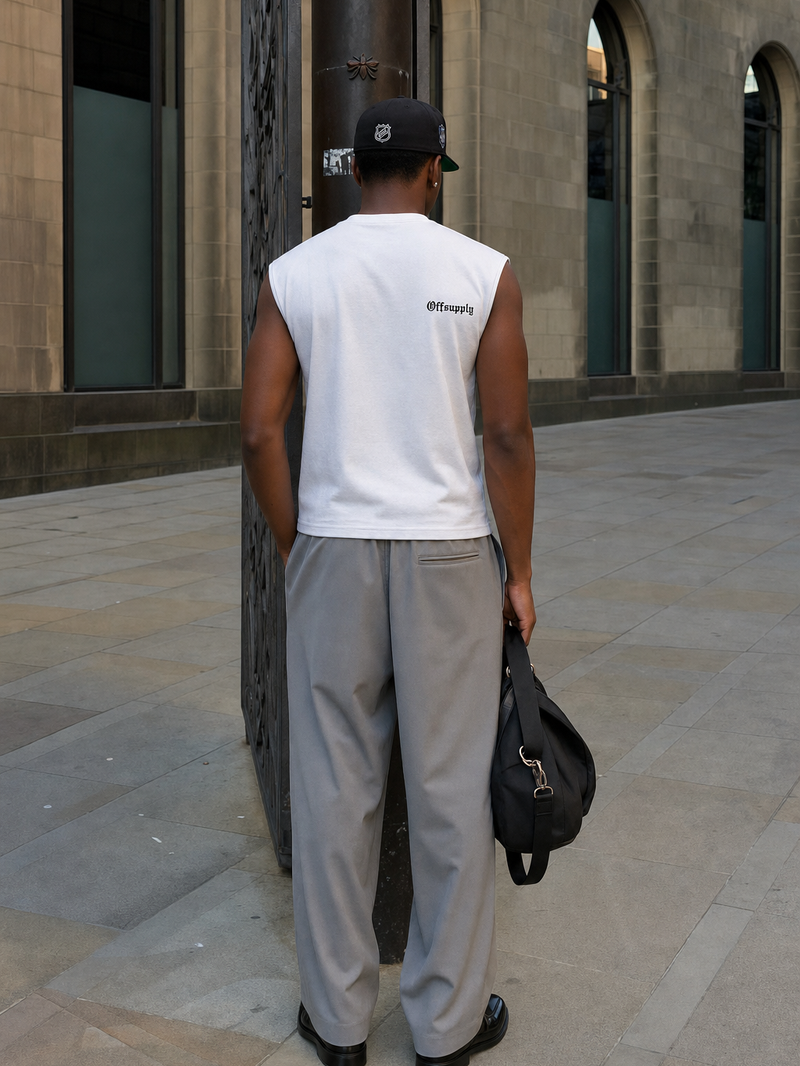 OFF SUPPLY MY GF IS OUT OF TOWN WHITE TANK – model back