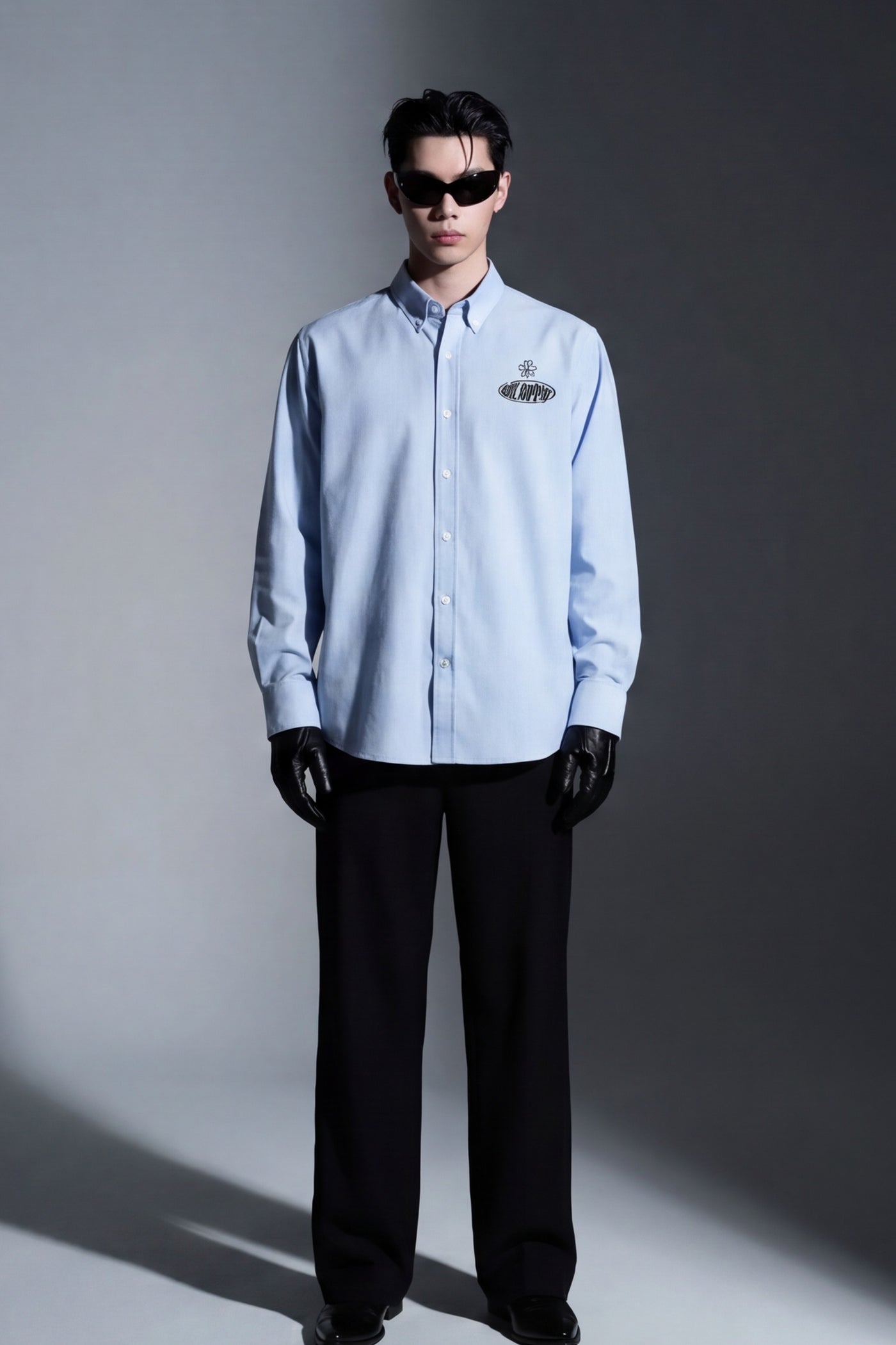 everything-off-supply-ice-blue-shirt model front