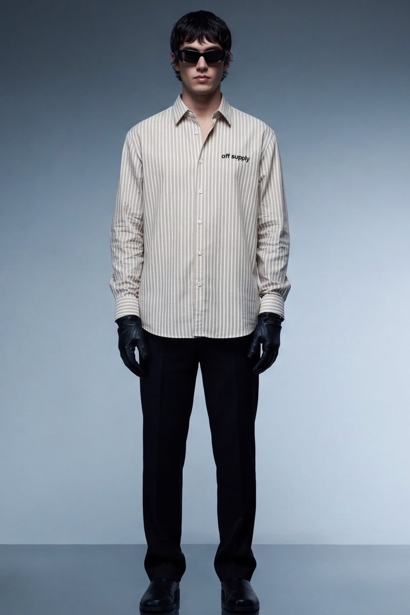 everything-off-supply-yellow-striped-shirt model front